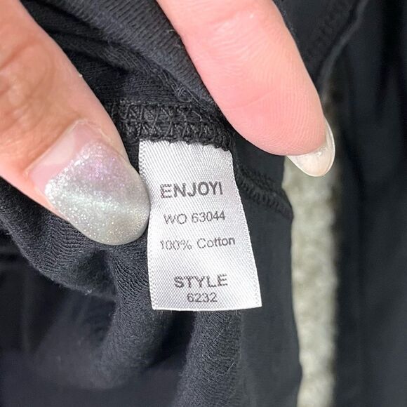 Michael Stars Top Women’s OS Black Long Sleeve - Picture 5 of 5